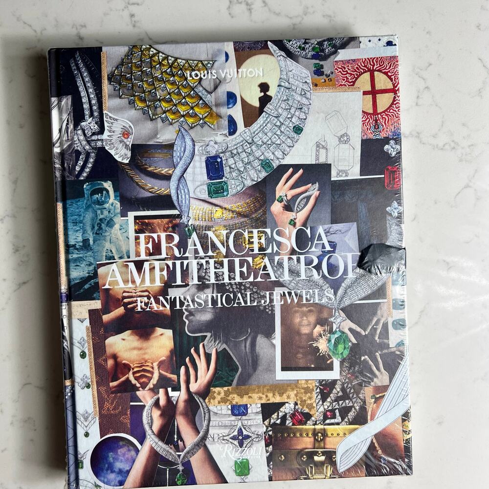 Francesca Amfitheatrof: Fantastical Jewels Coffee Hardcover Book NWT Rizzoli NY